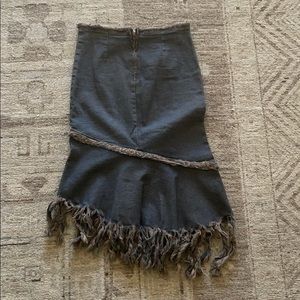 Jean Skirt